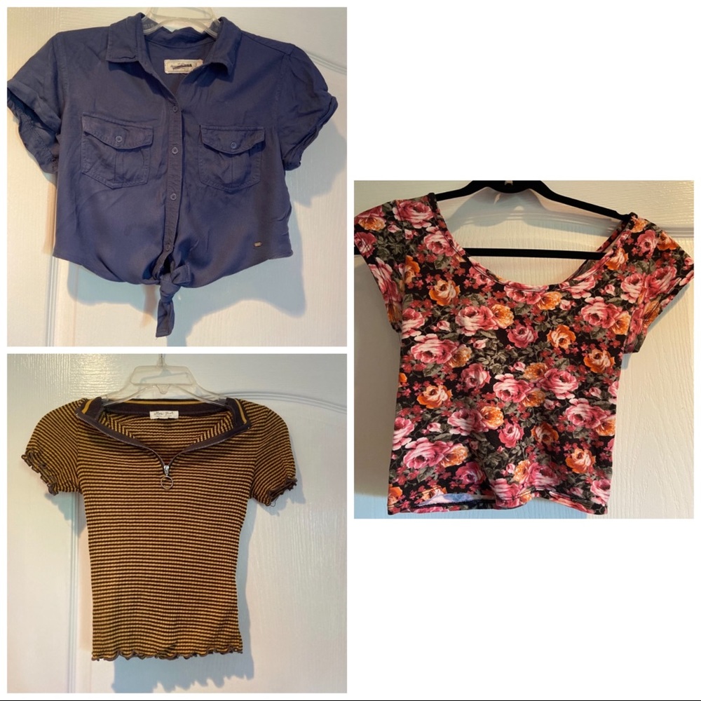 T-shirt bundle! Includes A&F and LA Hearts